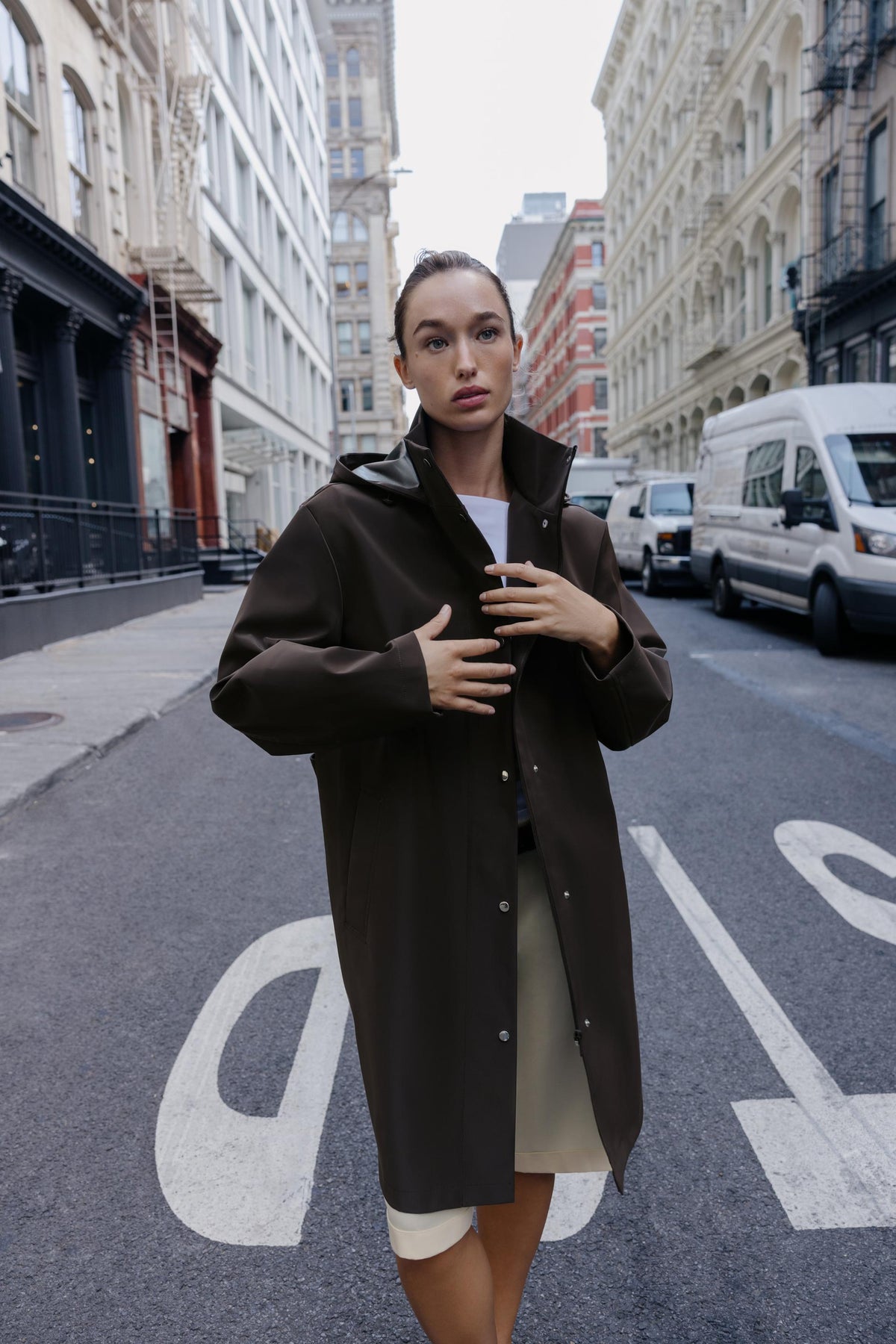 RUBBERISED HOODED RAINCOAT - Image 2