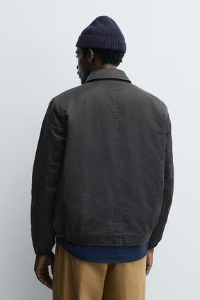 WAXED FINISH JACKET - Image 3