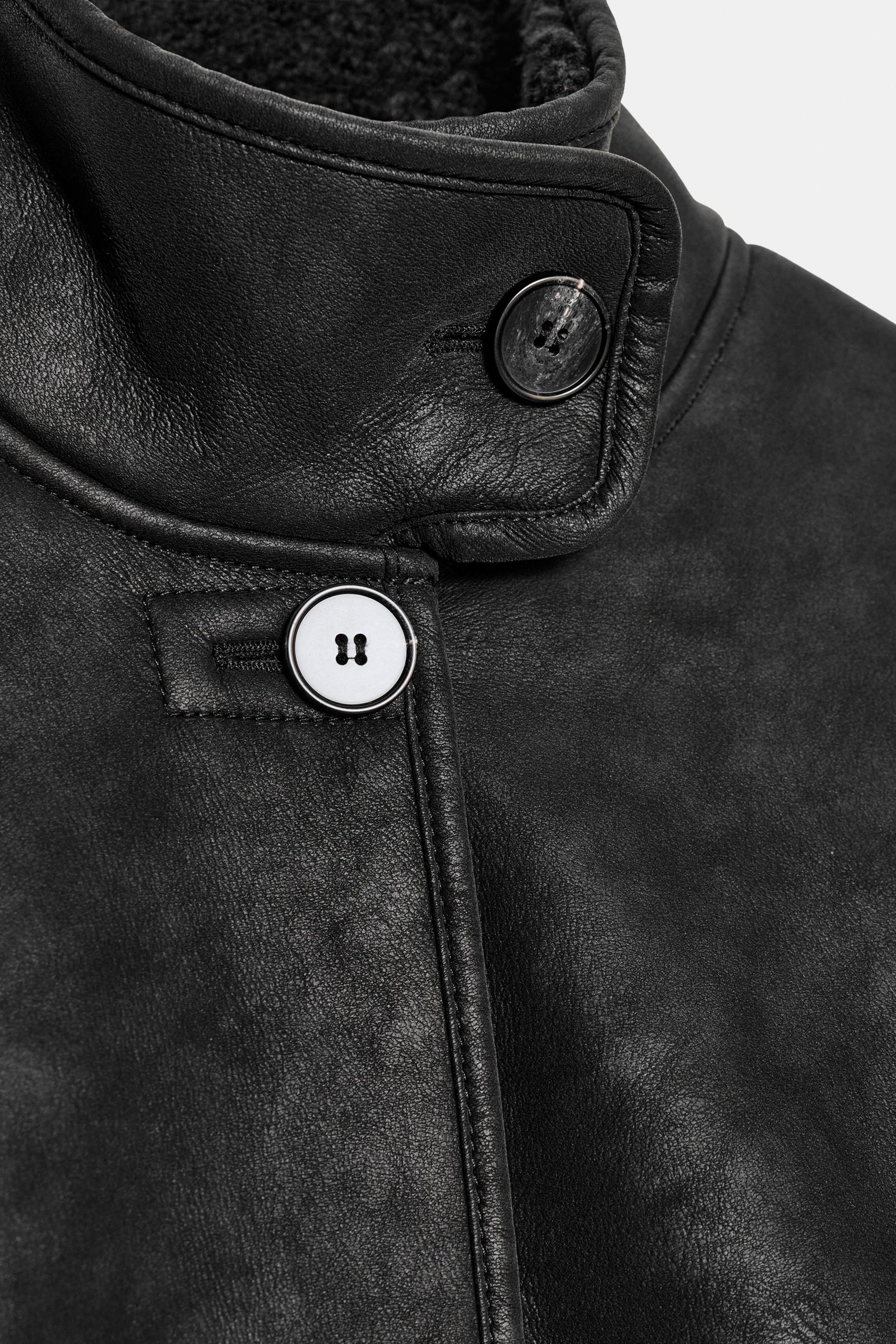 DOUBLE-FACED FAUX SUEDE JACKET - Image 6