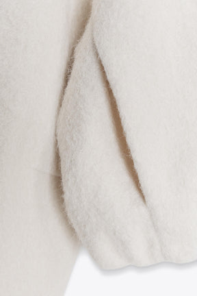 Bouclé-Jacke mit Stehkragen