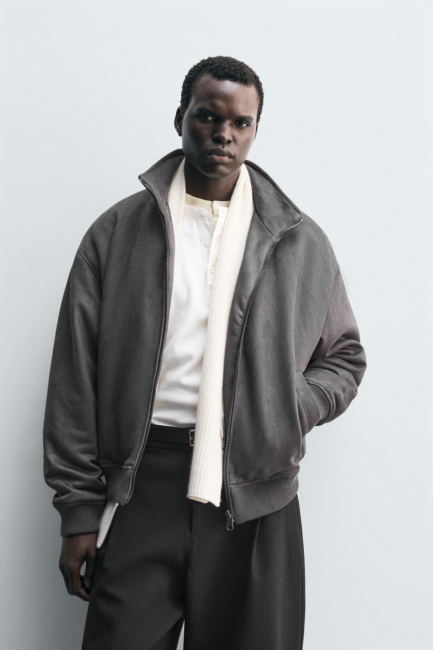 FAUX SUEDE JACKET - Image 2