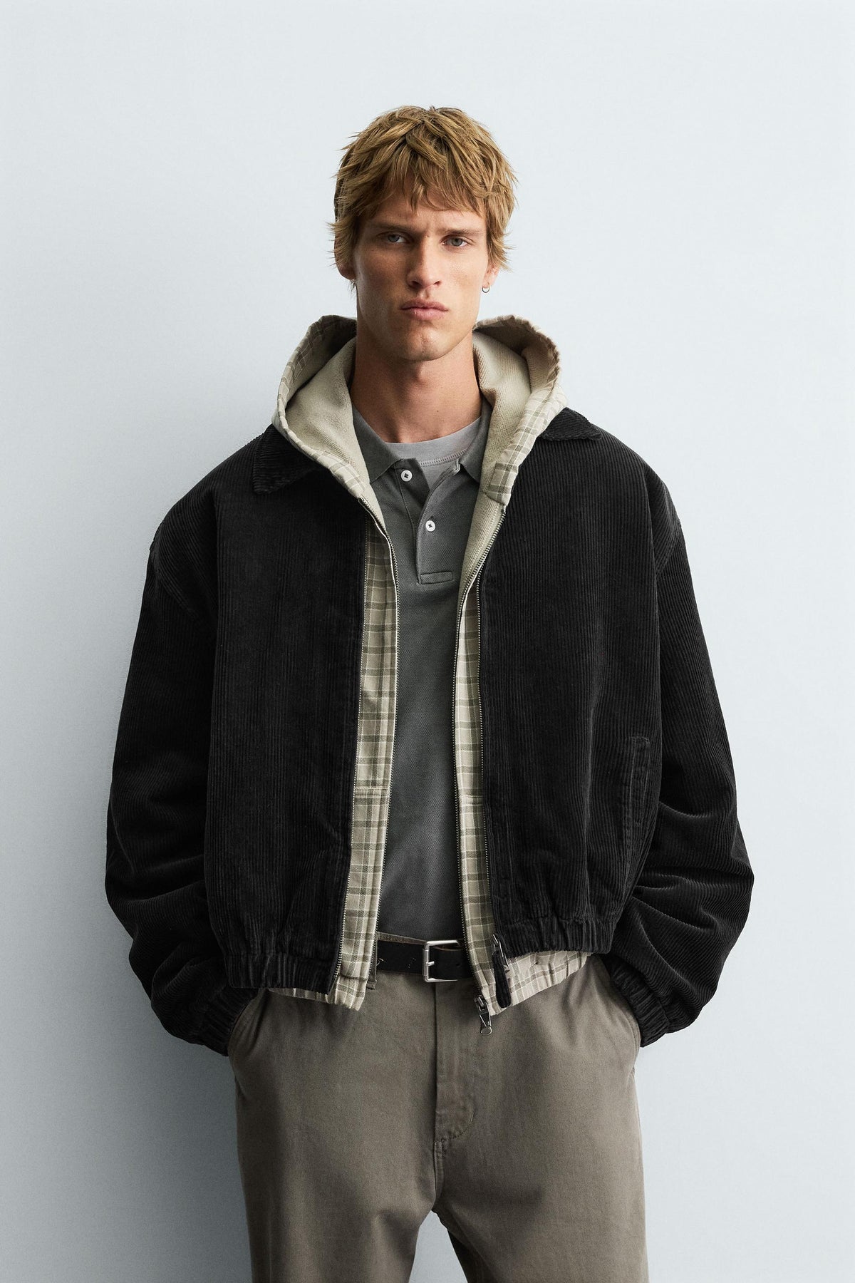 RELAXED FIT CORDUROY JACKET - Image 2