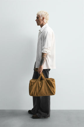 STRIPED FLOWING SHIRT - Image 4