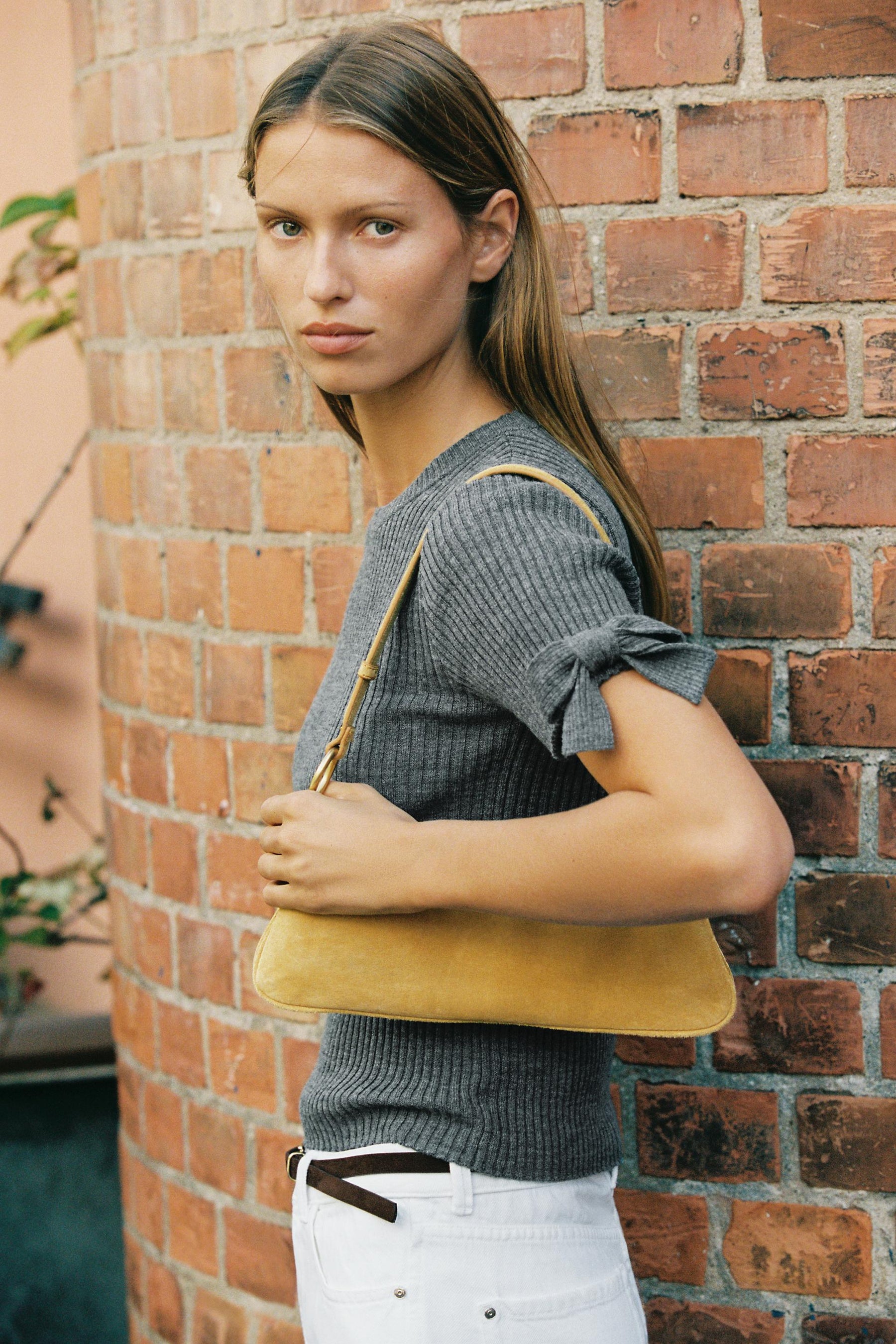 Rippstrickpullover mit