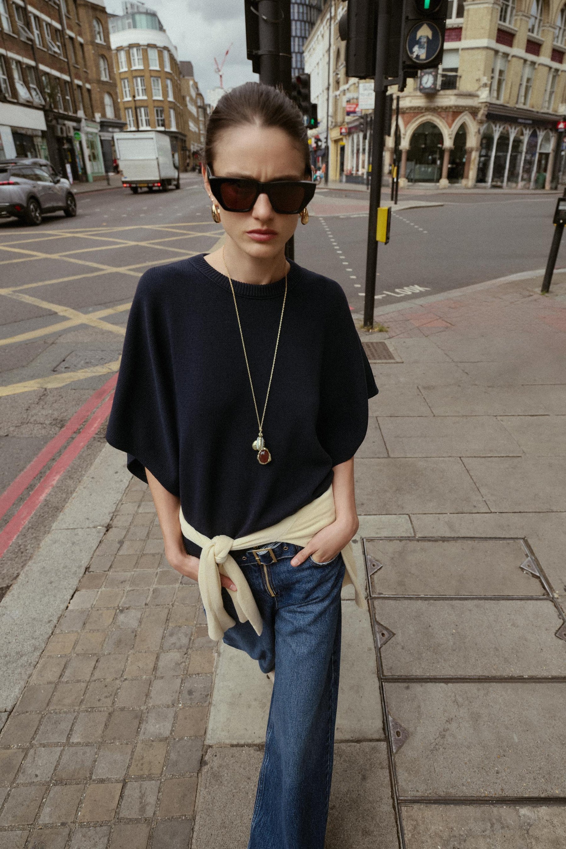 EINFACHER STRICKPULLOVER