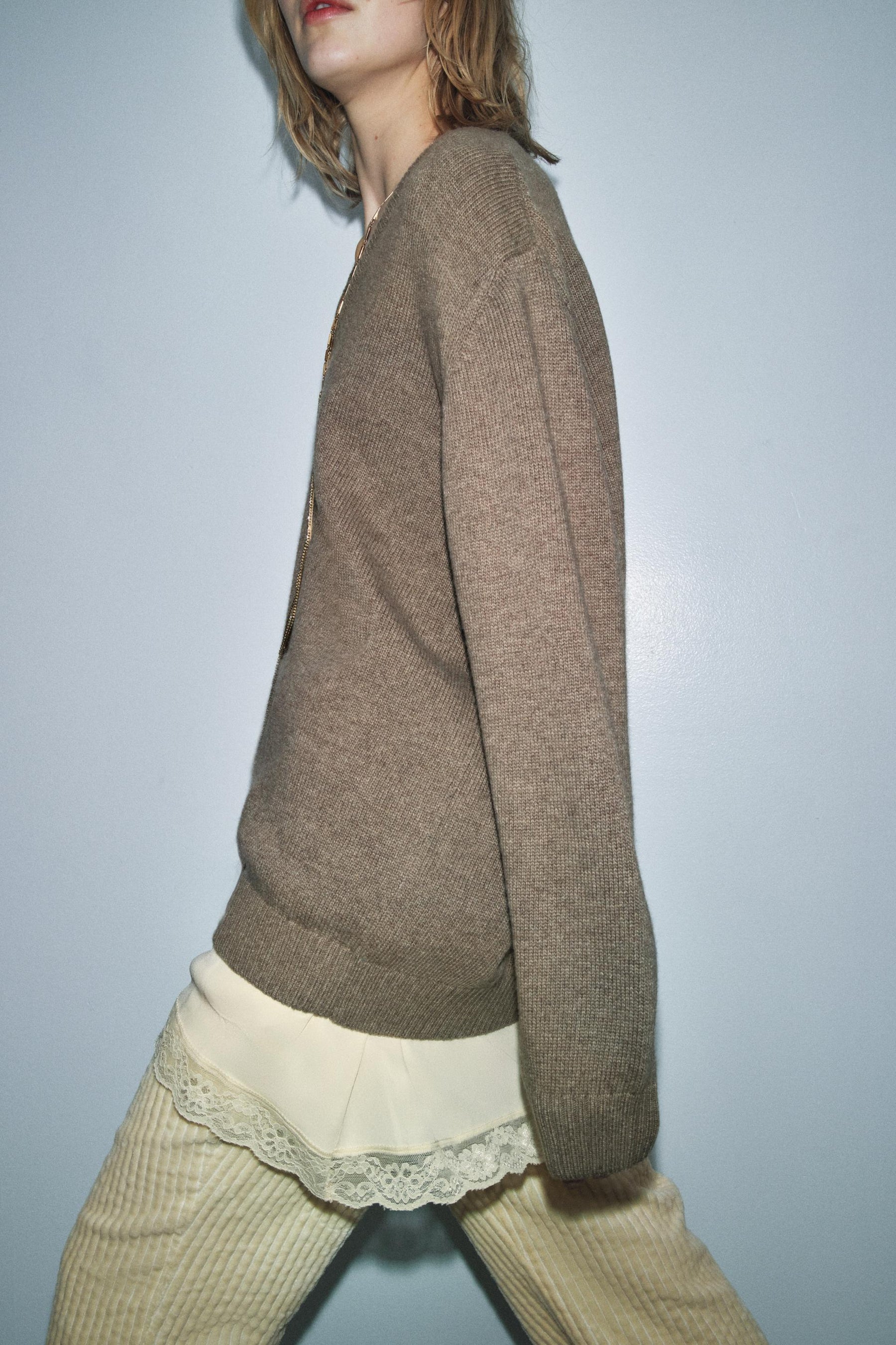 Pullover aus Wollmischung