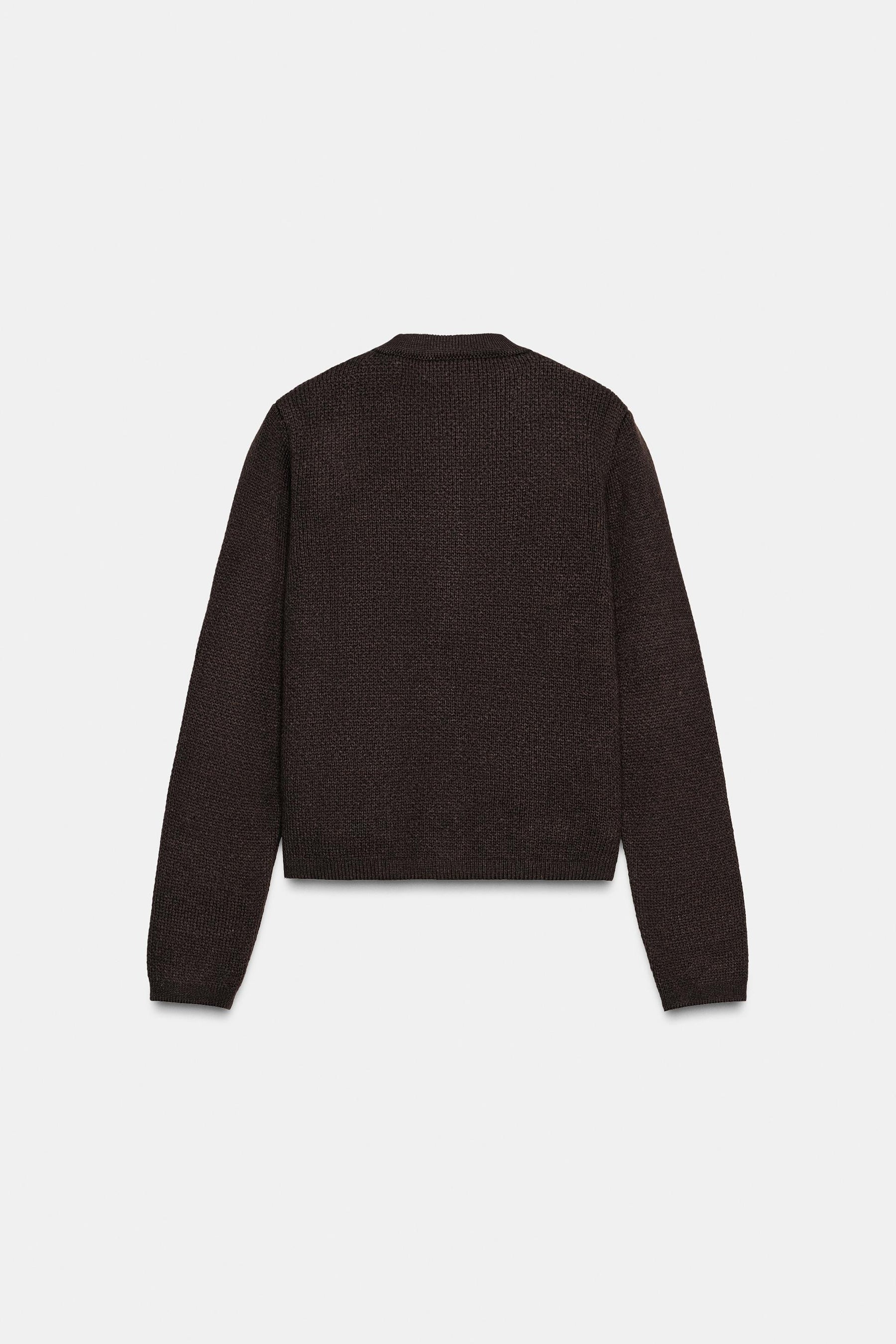 Strickjacke mit Knöpfen