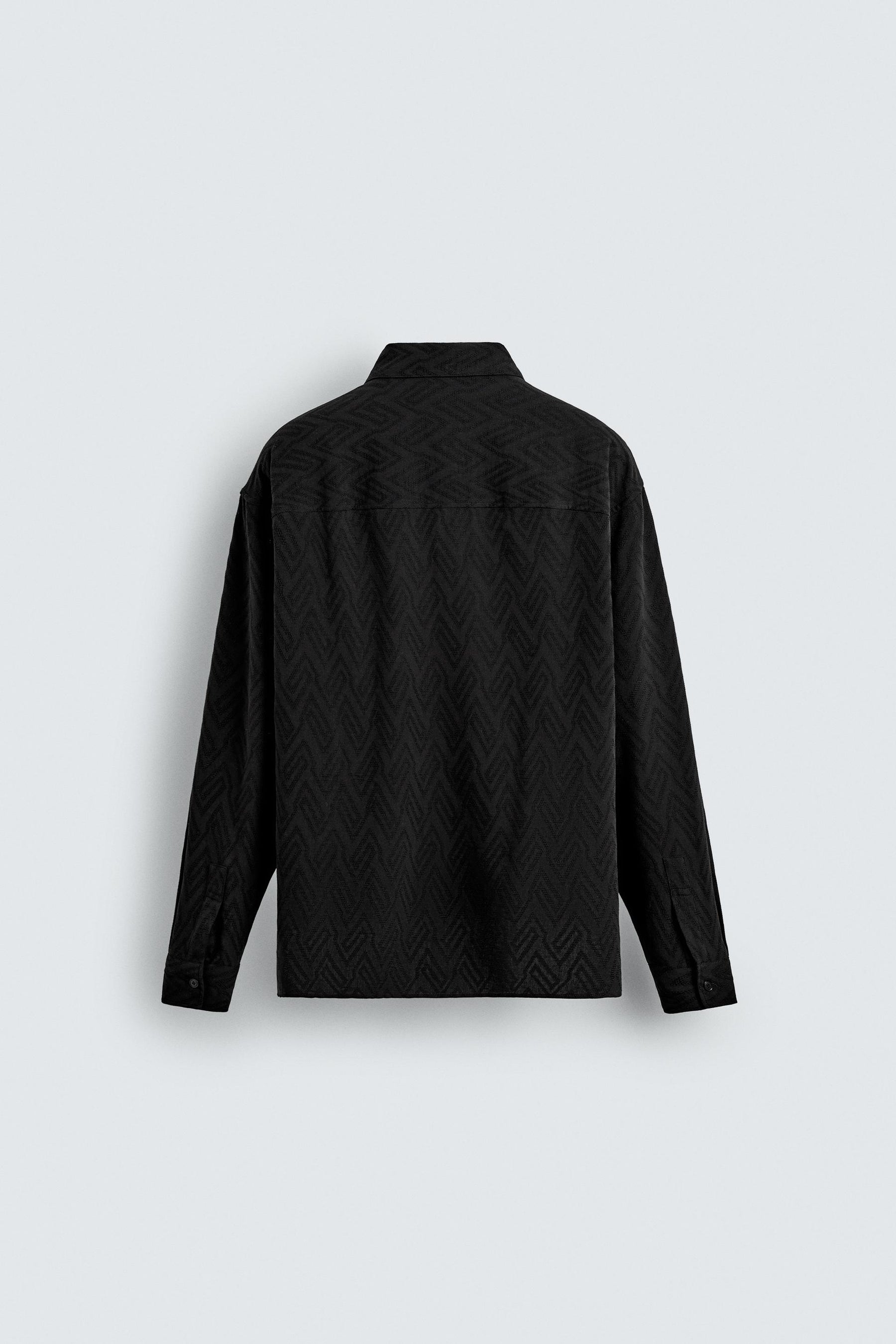 GEOMETRIC JACQUARD SHIRT - Image 6