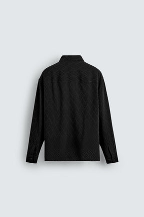 GEOMETRIC JACQUARD SHIRT - Image 6