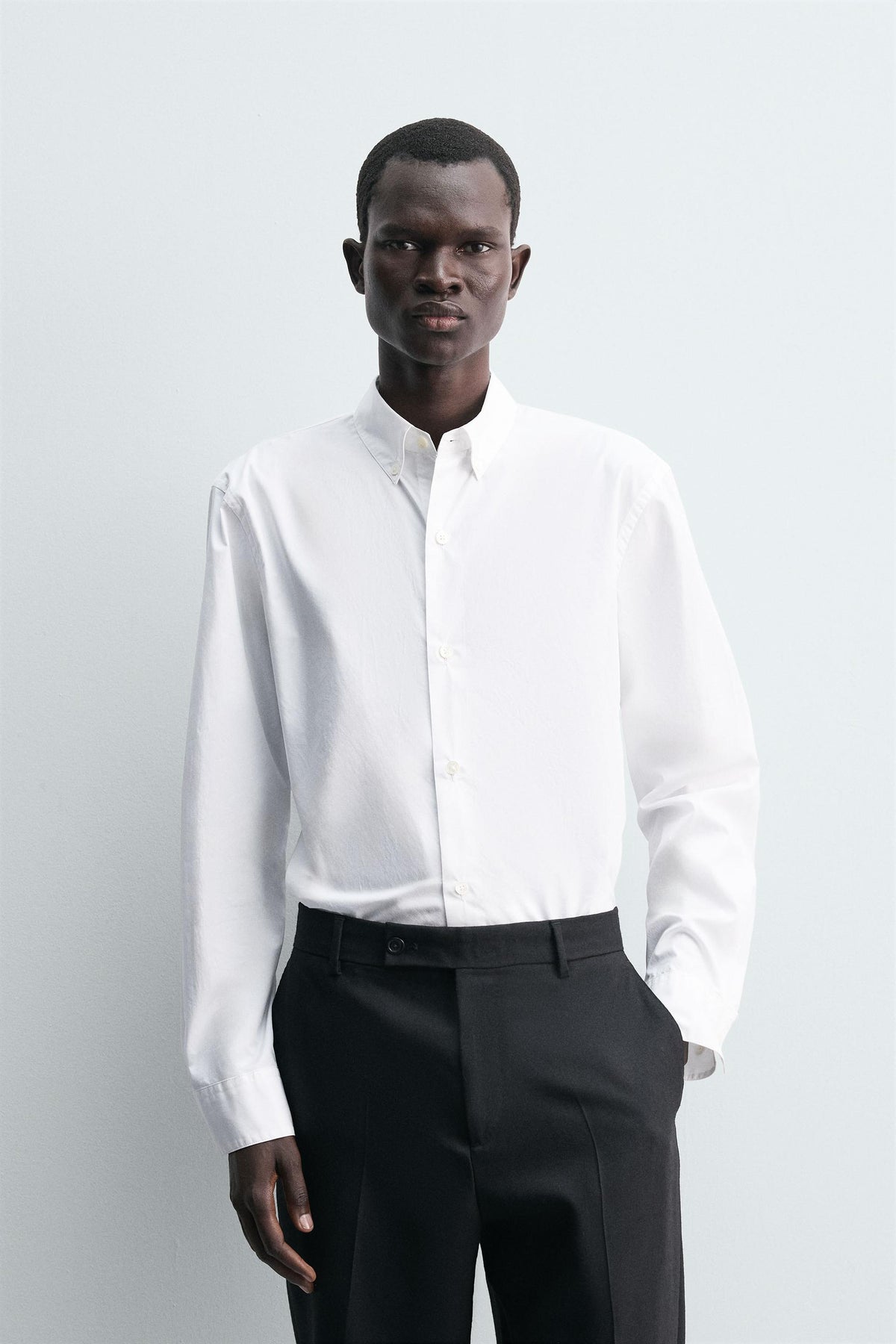 REGULAR FIT POPLIN SHIRT - Image 2