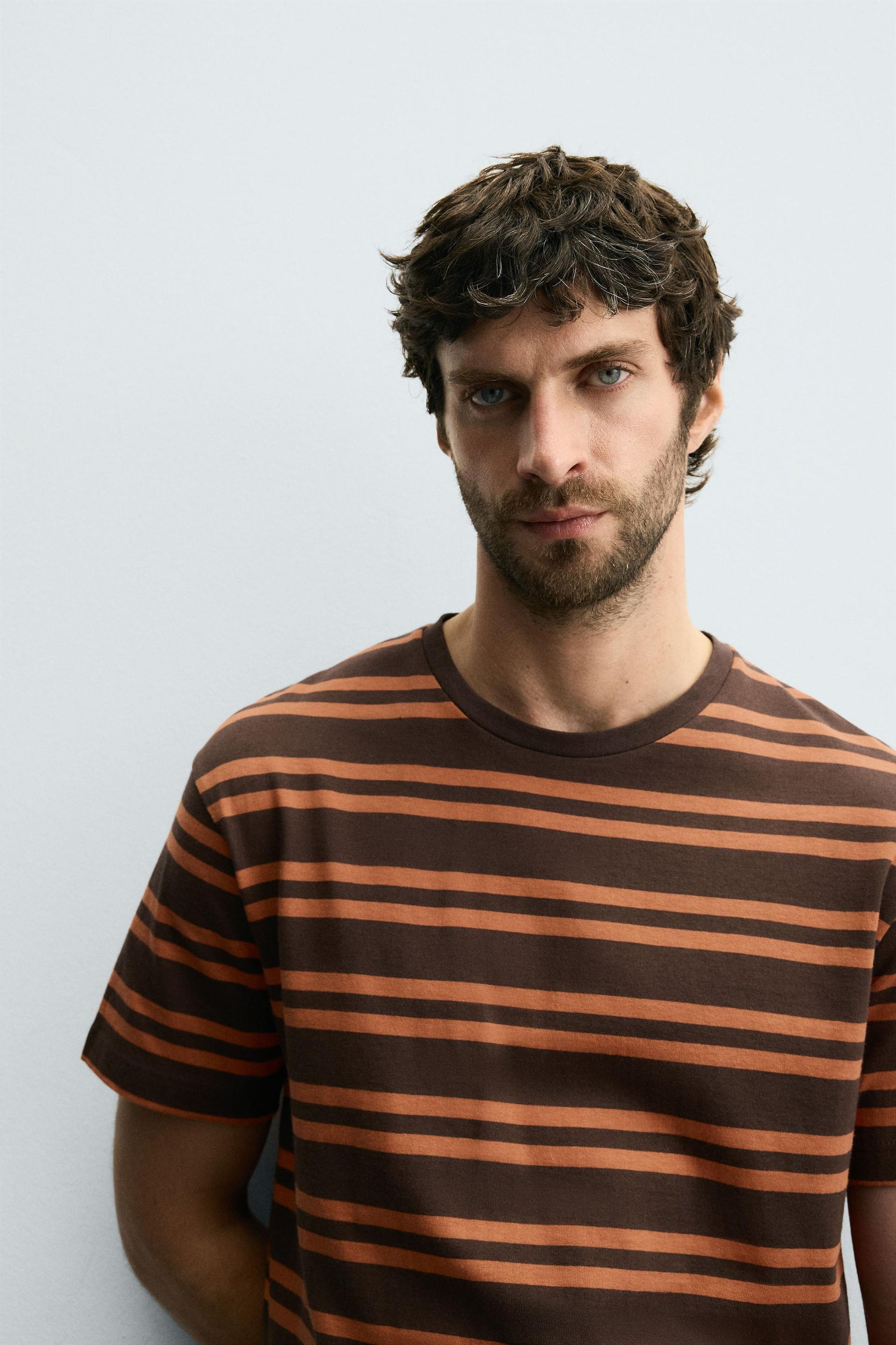 JACQUARD STRIPED T-SHIRT - Image 5