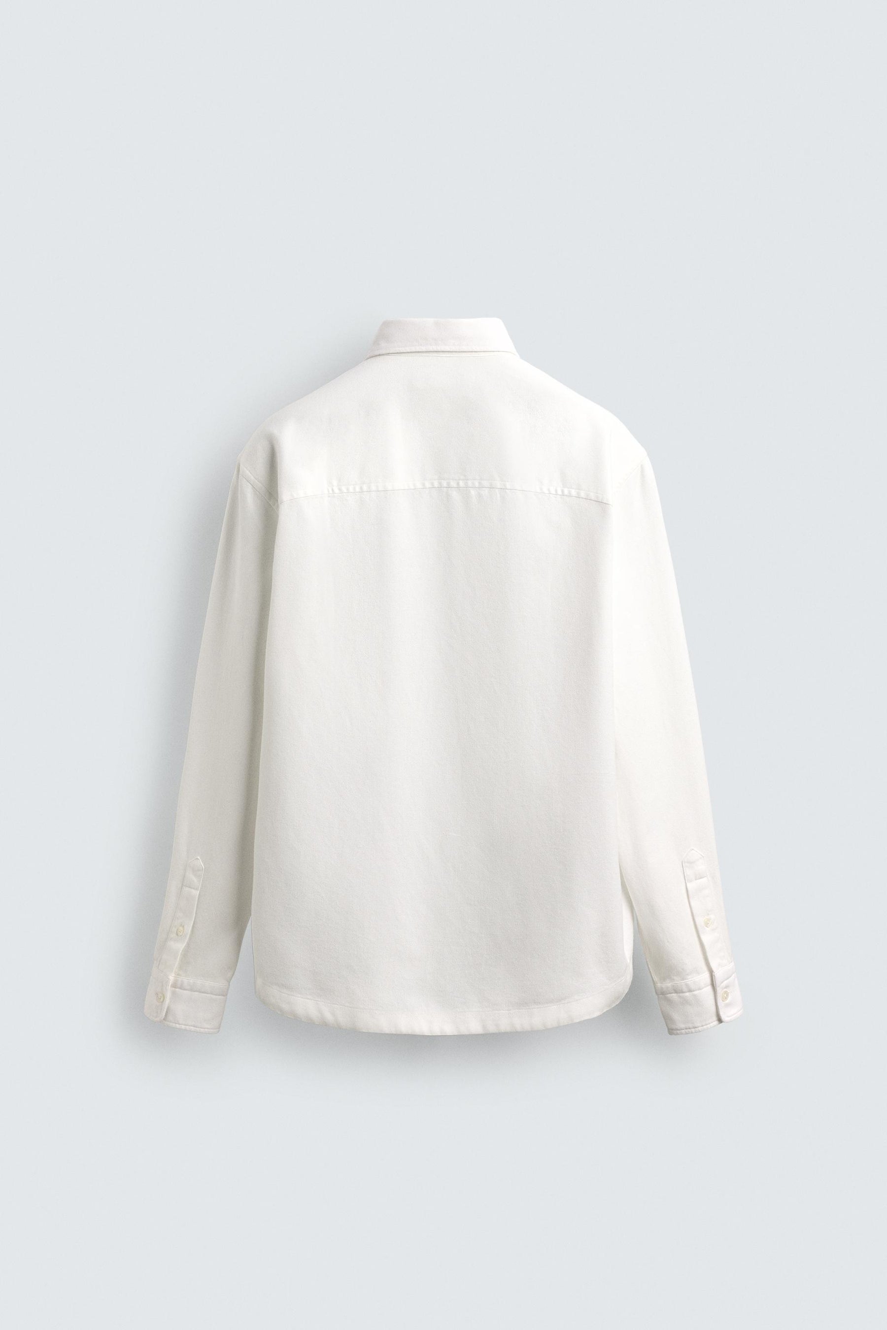 TEXTURED SHIRT WITH POCKET - Image 8