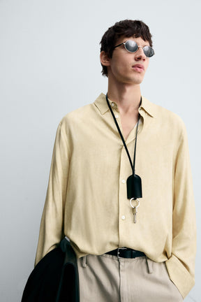 FLOWING VISCOSE SHIRT - Image 5