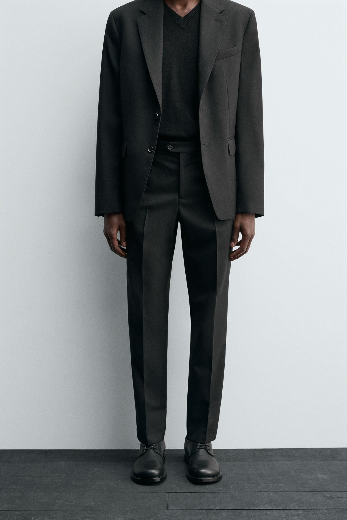 WOOL SUIT TROUSERS - Image 2