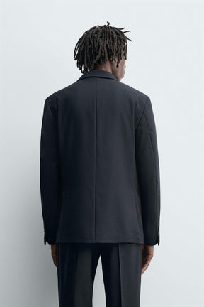 WOOL SUIT BLAZER - Image 3