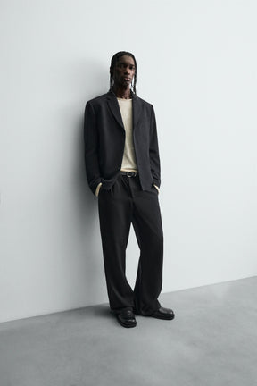 WOOL BLEND SUIT TROUSERS - Image 6
