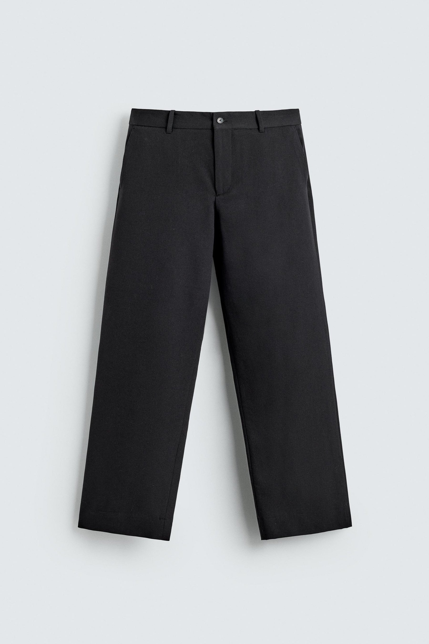 WOOL BLEND SUIT TROUSERS - Image 7