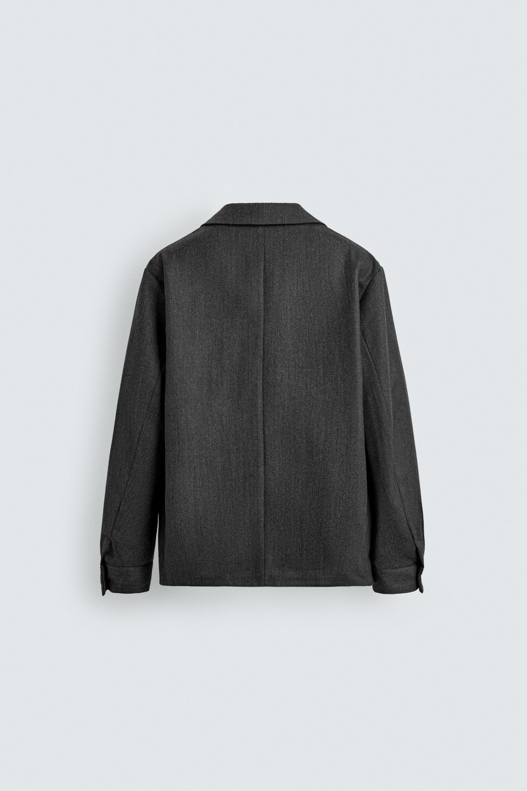 WOOL OVERSHIRT WITH POCKETS - Image 8