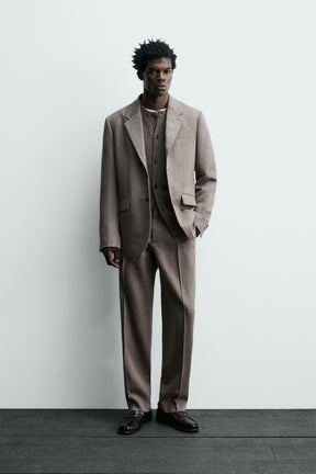 WOOL SUIT BLAZER - Image 1