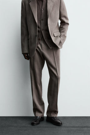 WOOL SUIT TROUSERS - Image 3
