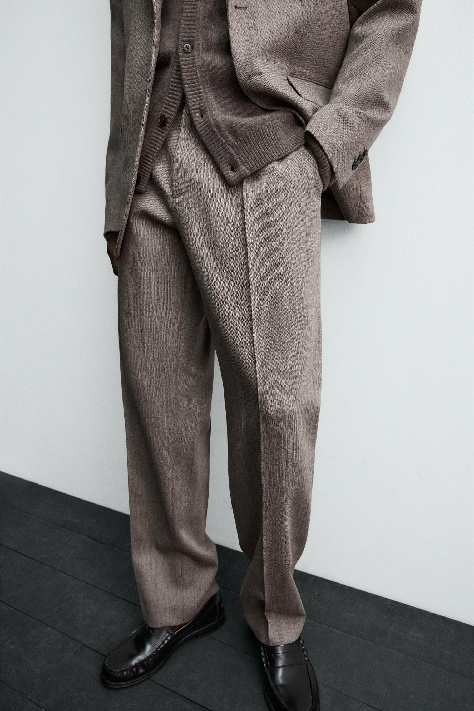 WOOL SUIT TROUSERS - Image 5