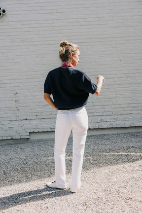 STAR BUTTON TEXTURED KNIT CARDIGAN - Image 5