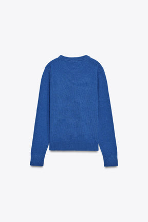 Langer Pullover aus Kaschmirwolle