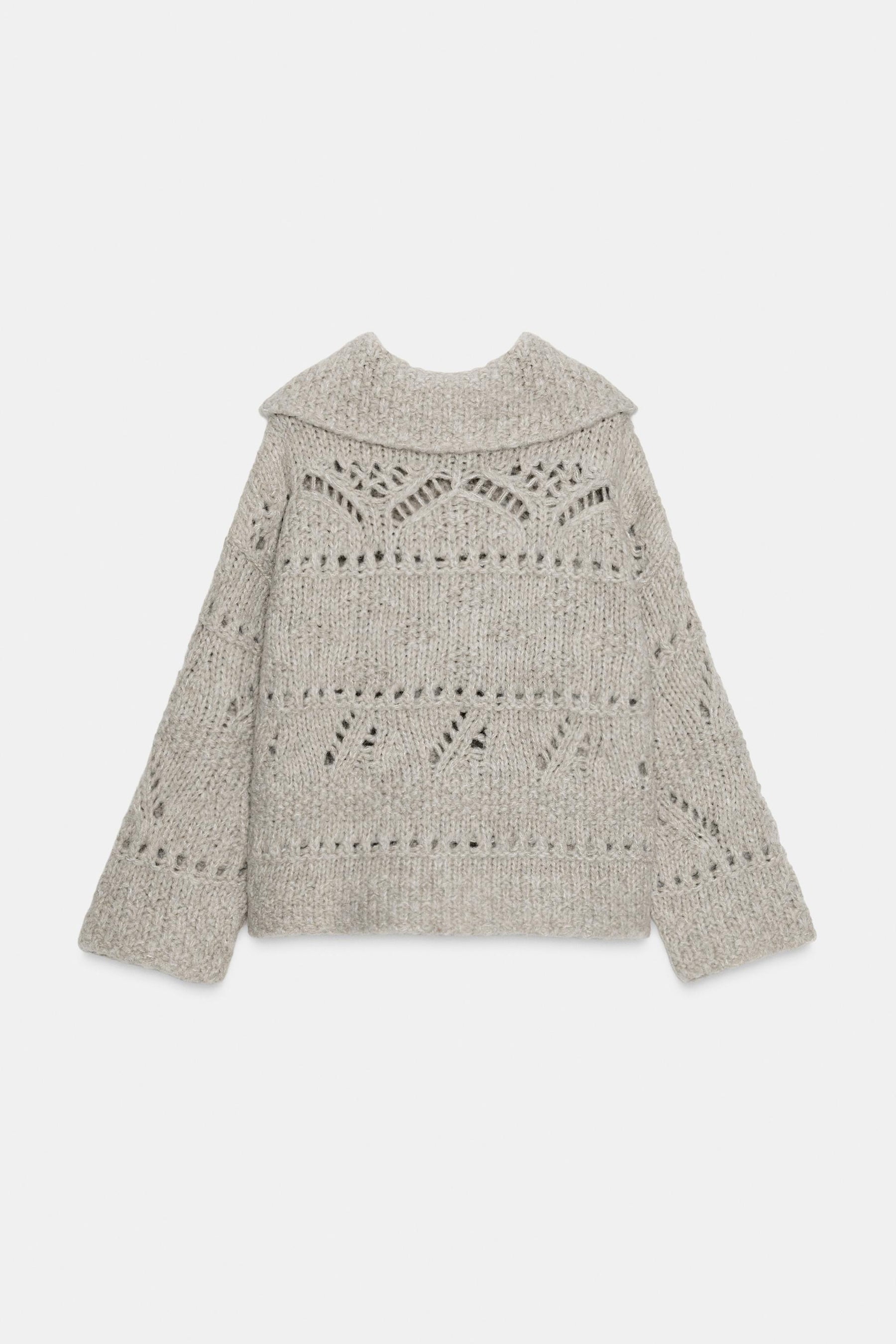Dicker Strickcardigan