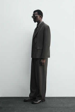 WOOL BLEND SUIT TROUSERS - Image 4