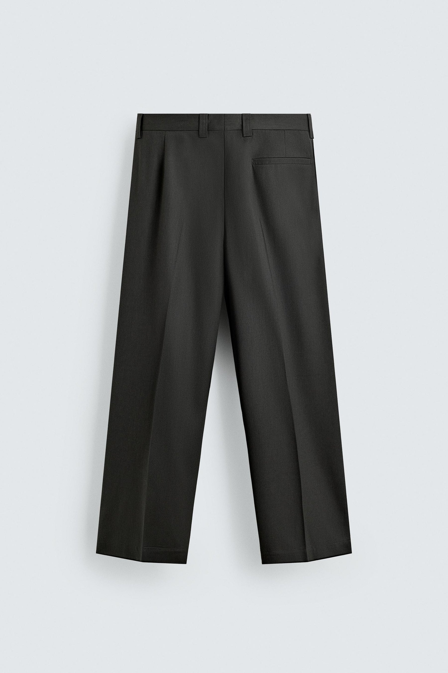 WOOL BLEND SUIT TROUSERS - Image 6