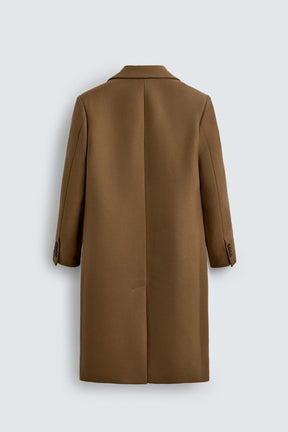 WOOL BLEND STRUCTURED COAT - Image 8