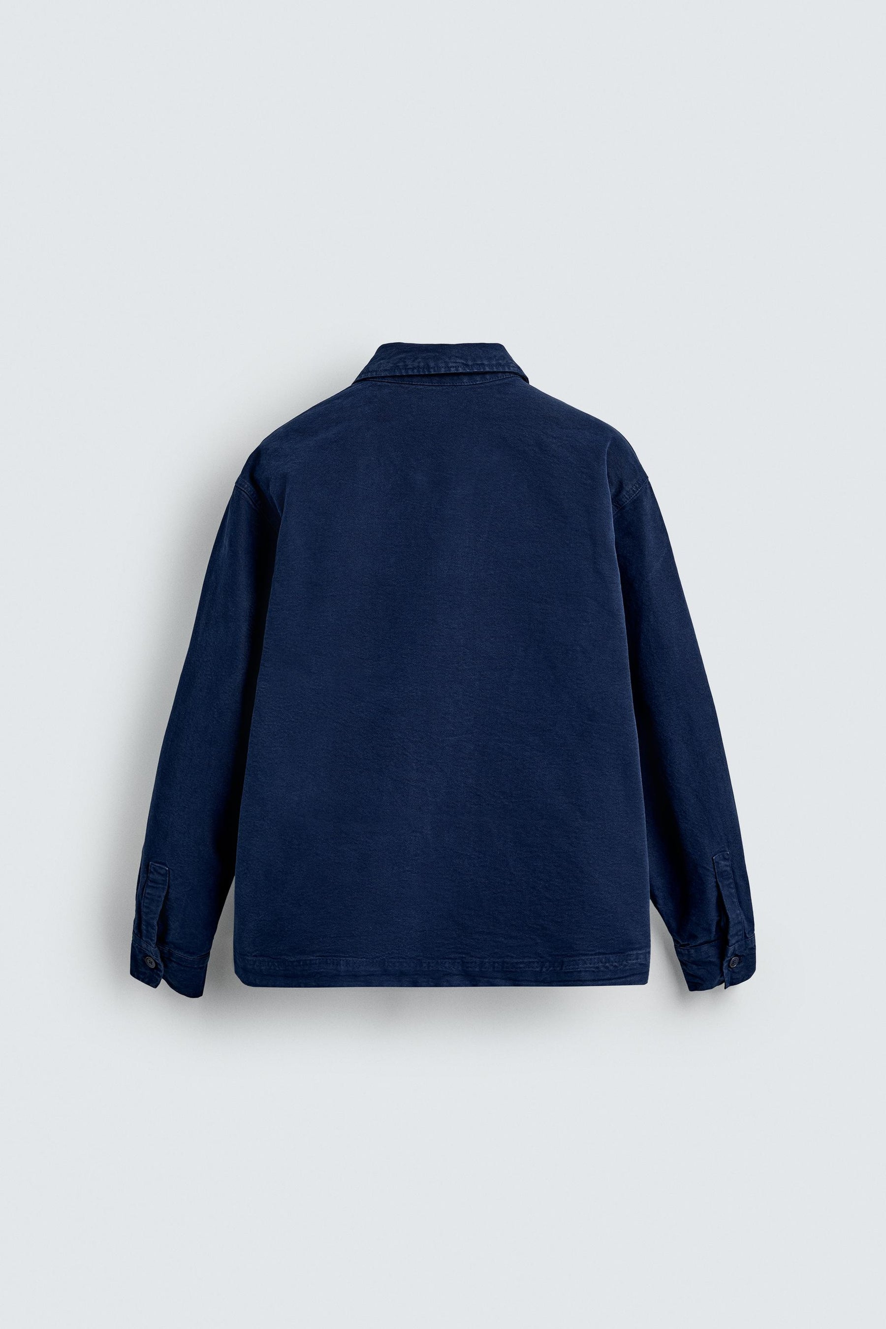 TEXTURED OVERSHIRT WITH POCKETS - Image 8