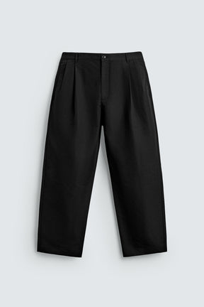 RELAXED FIT PLEATED TROUSERS - Image 6