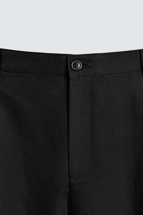 RELAXED FIT PLEATED TROUSERS - Image 8