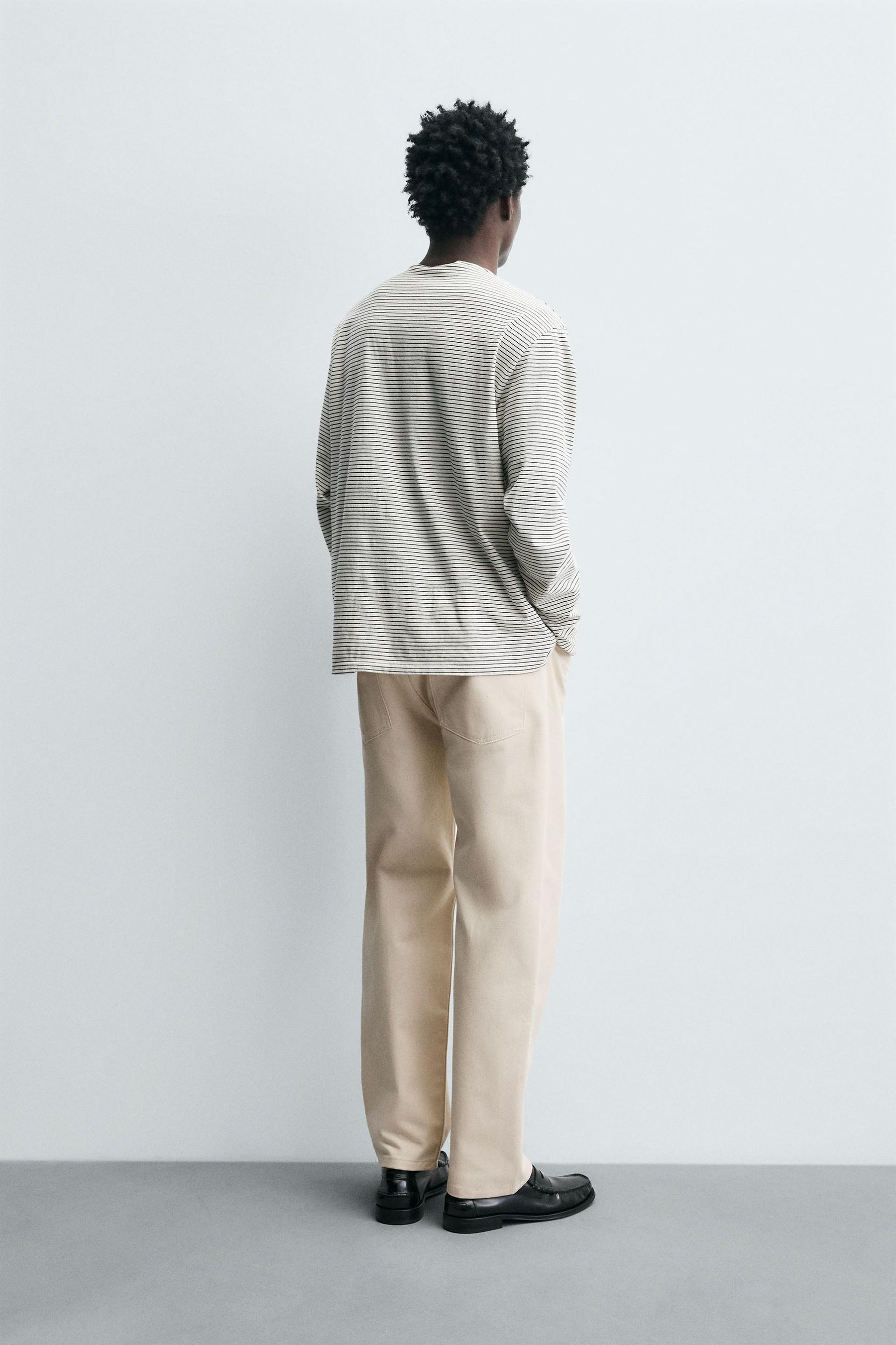 STRAIGHT-LEG TROUSERS - Image 3