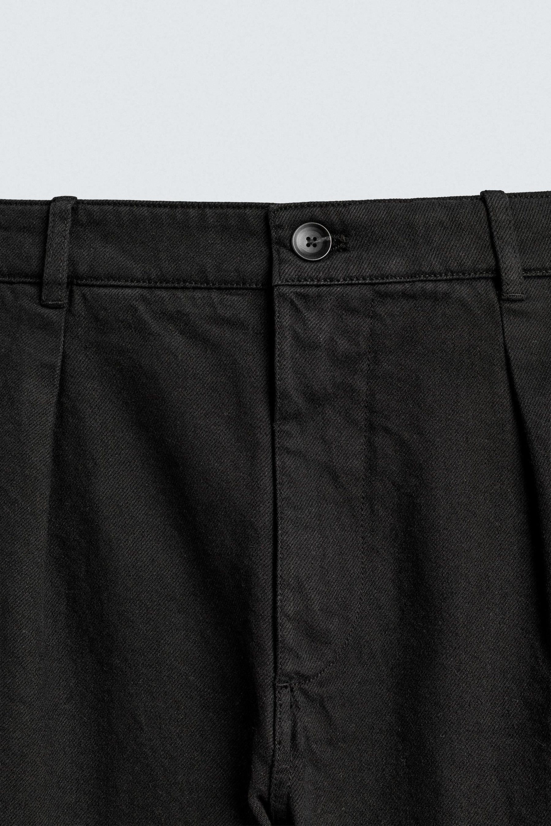 PLEATED RELAXED FIT TROUSERS - Image 9