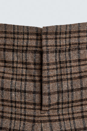 Karierte Schlaghosen