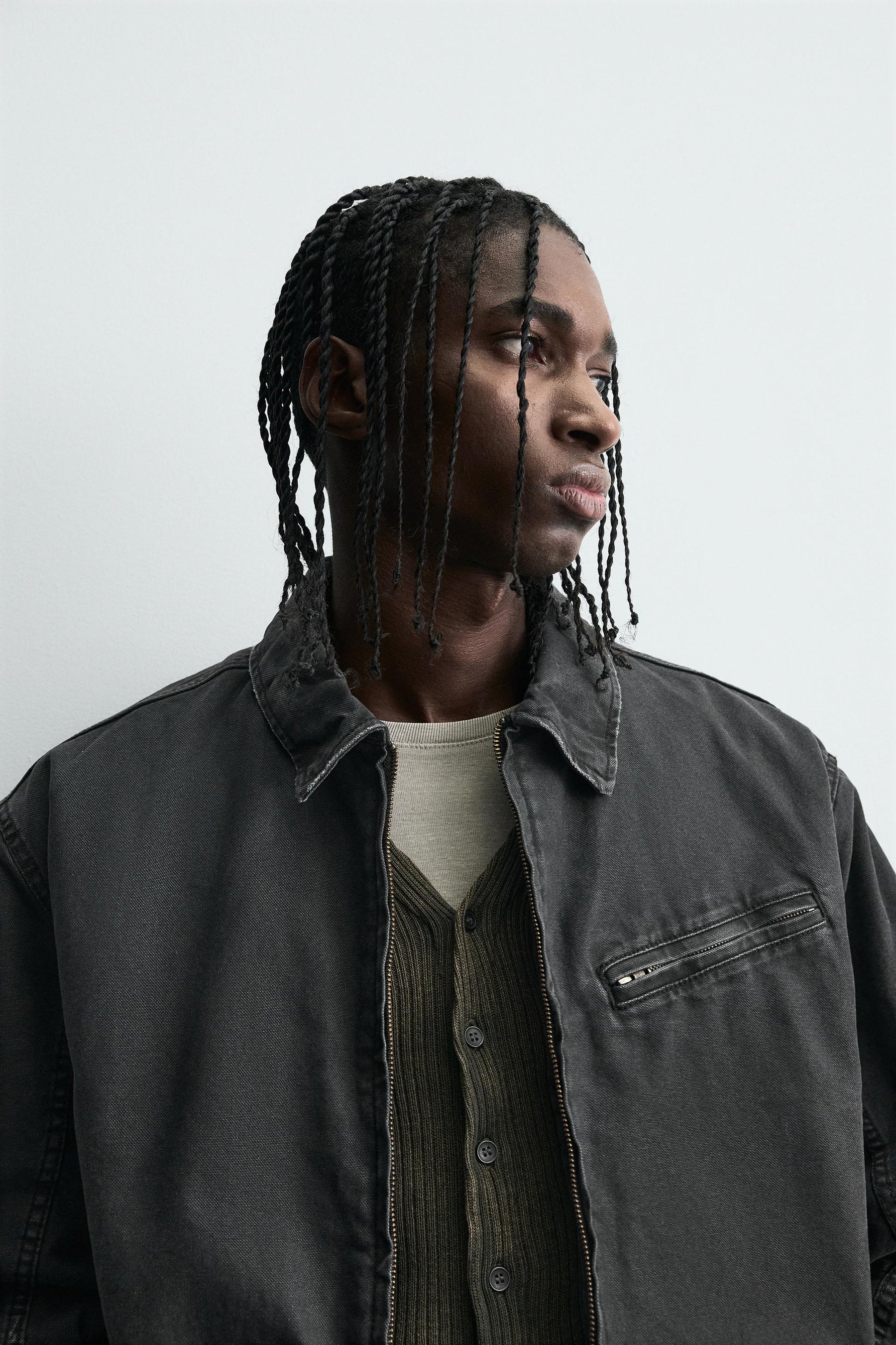 QUILTED DENIM JACKET - Image 5