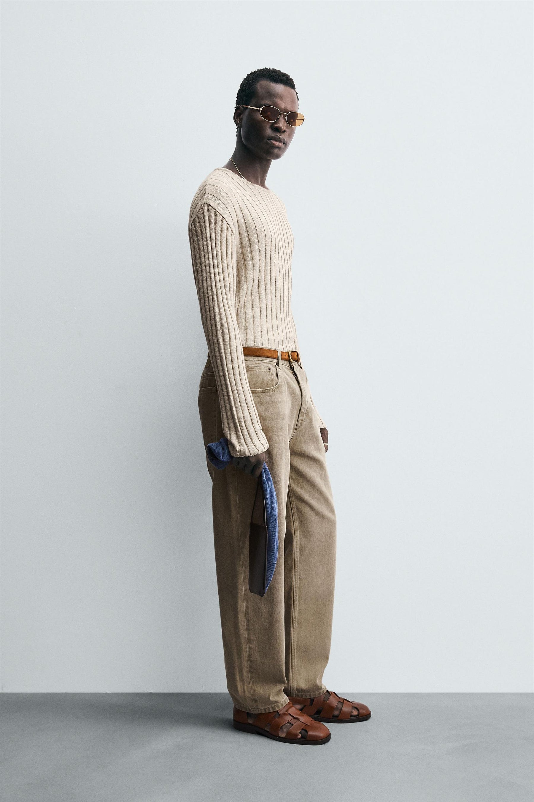 LIGHTWEIGHT RIBBED SWEATER - Image 4