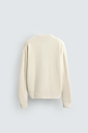 RELAXED FIT HENLEY JUMPER - Image 8
