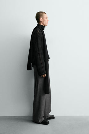 TEXTURED MESH JUMPER - Image 4