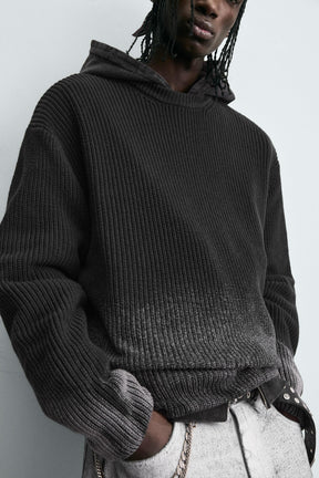 SPRAY EFFECT PRINT SWEATER - Image 5