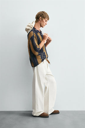 CROCHET PATCH SHIRT - Image 4