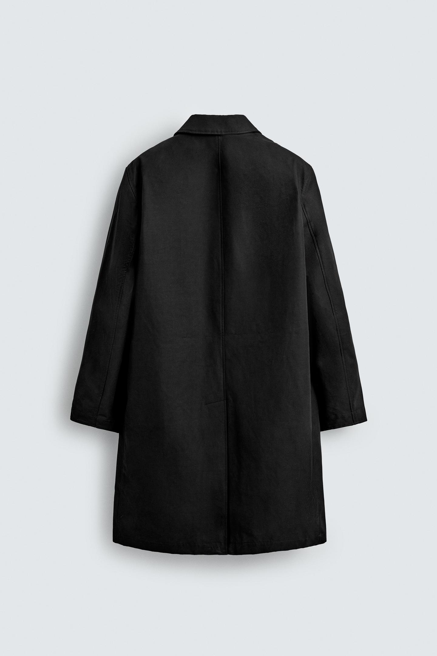 Karomuster-Trenchcoat 