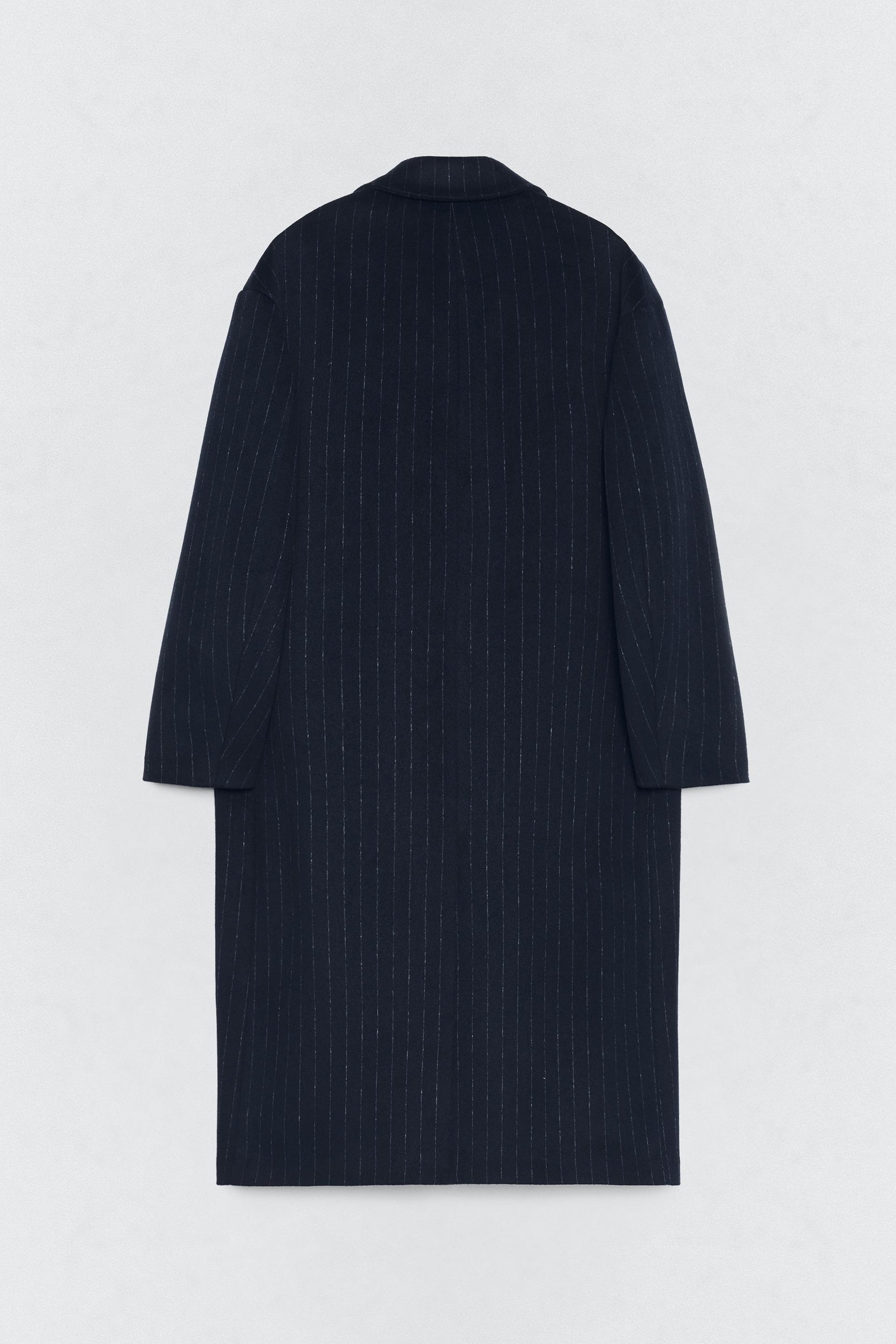 SOSHIOTSUKI X PINSTRIPE OVERSIZE FIT COAT - Image 4
