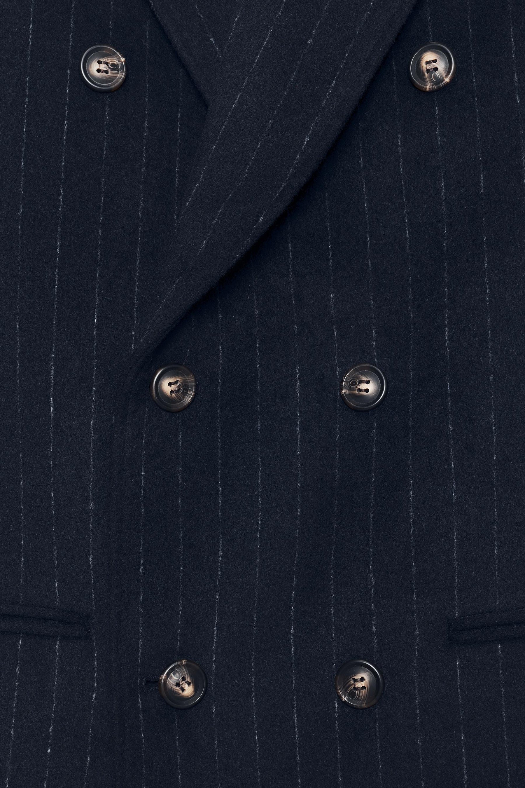 SOSHIOTSUKI X PINSTRIPE OVERSIZE FIT COAT - Image 5