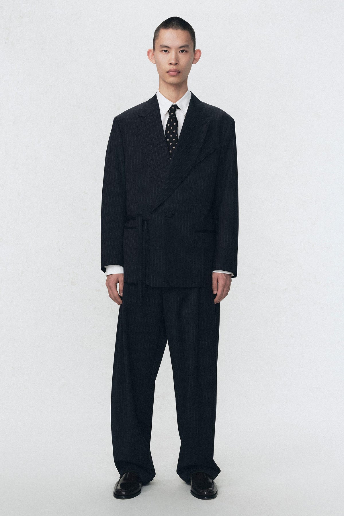 Nadelstreifen-Anzugjacke