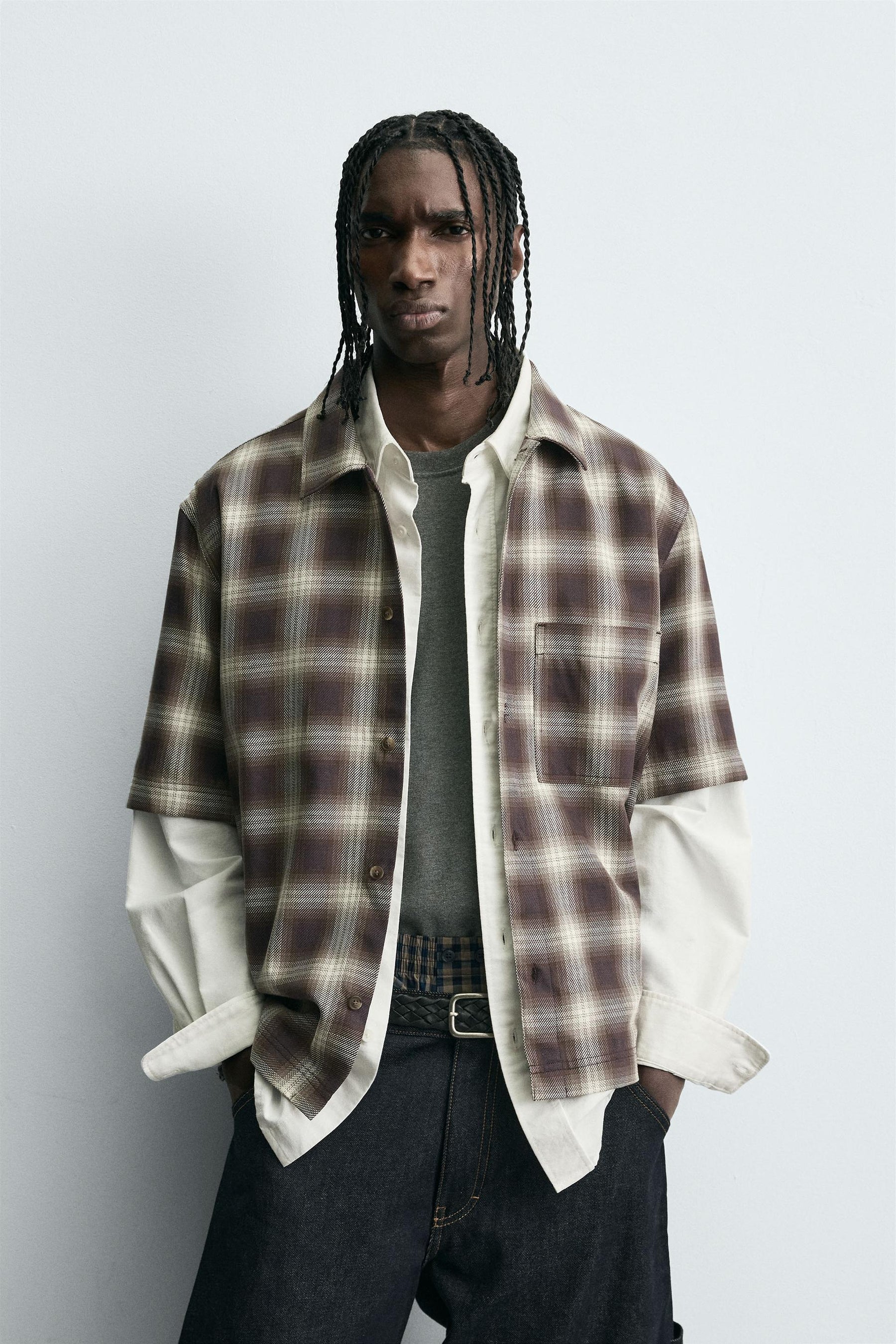 CHECK OVERSHIRT - Image 2