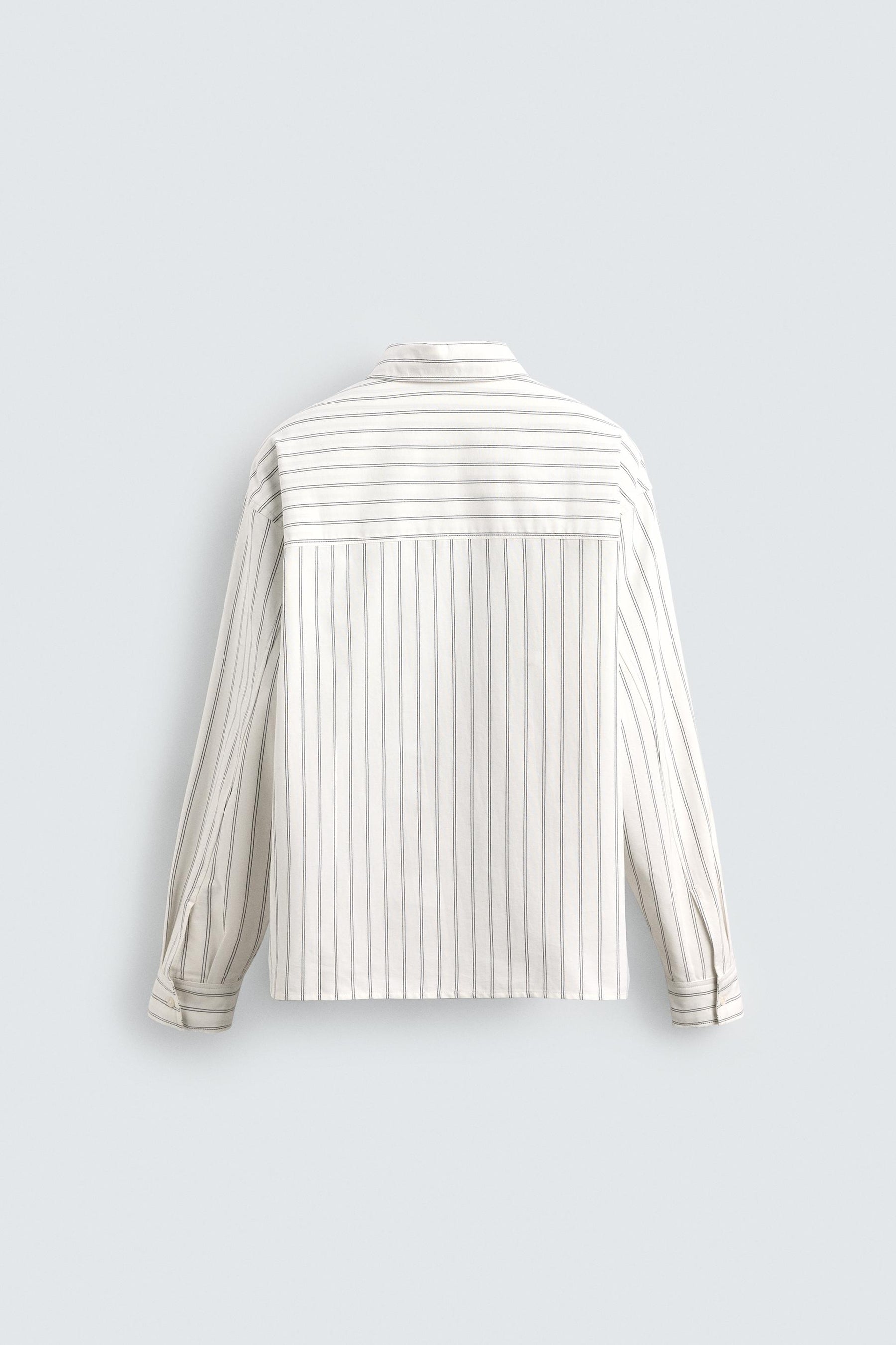 STRIPED SHIRT WITH POCKET - Image 7