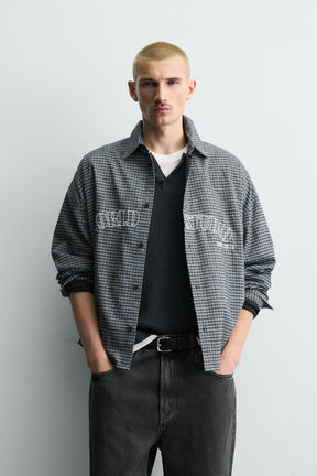 EMBROIDERED CHECK SHIRT - Image 2